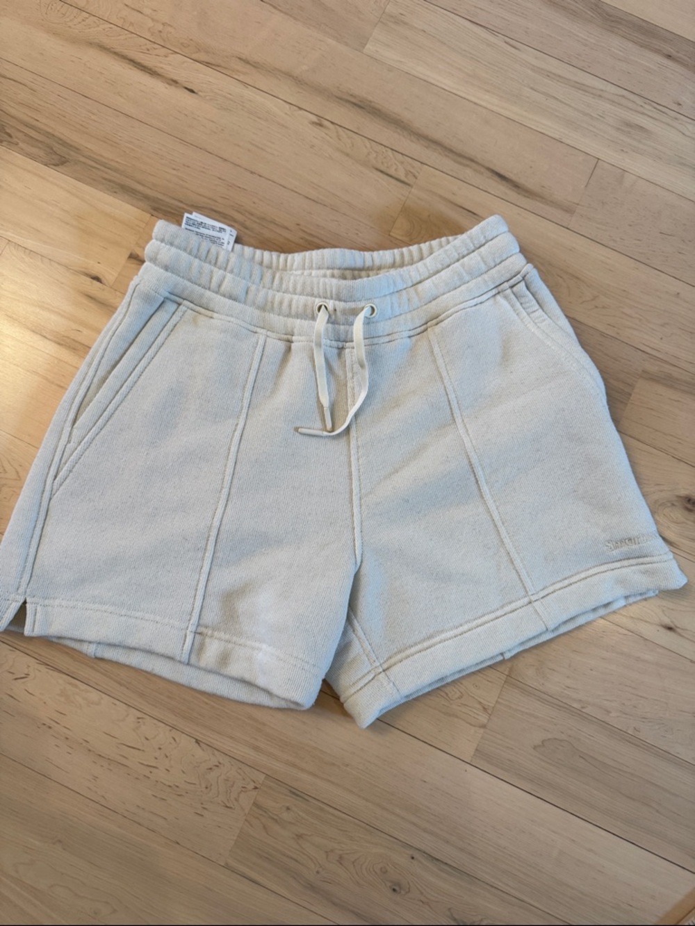 Smartwool Cream Cozy Shorts-S-Outdoors-Hiking